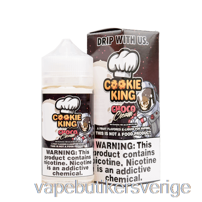 Vape Sverige Choco Cream - Cookie King - 100ml 6mg